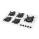 اجاق گاز صفحه ای درسا مدل آرتا سفید - کد 2103-5r