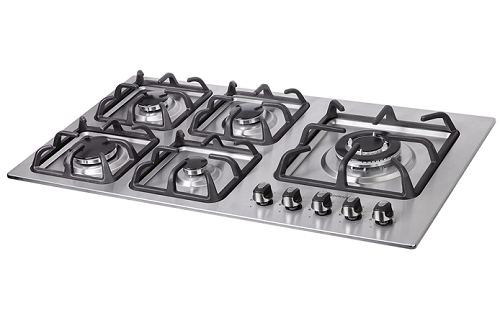 اجاق گاز استیل درسا مدل دلوان 5 شعله - کد 2203-5R