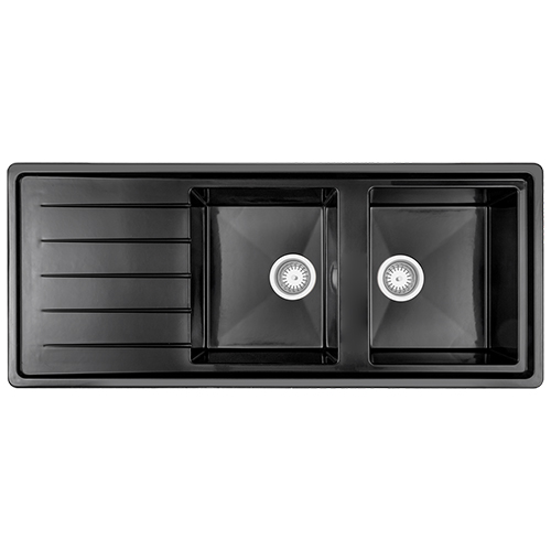 سینک گرانیتی توکار مشکی مدل DS 4001 - کد 3601