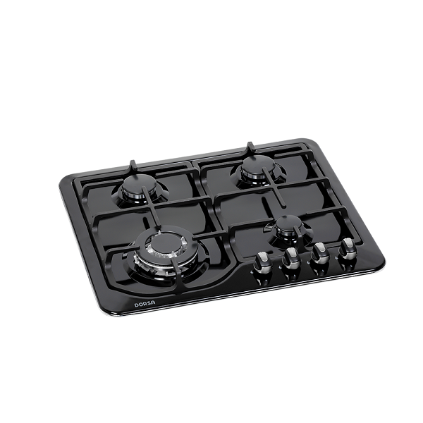 اجاق گاز صفحه ای درسا مدل تانیا 4 شعله لعابی - کد 2204-4