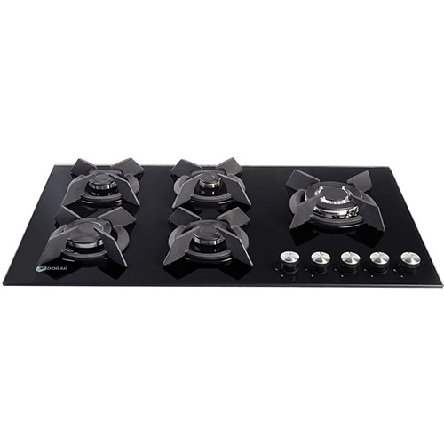 اجاق گاز صفحه ای درسا مدل آرتا مشکی - کد 2103-5r