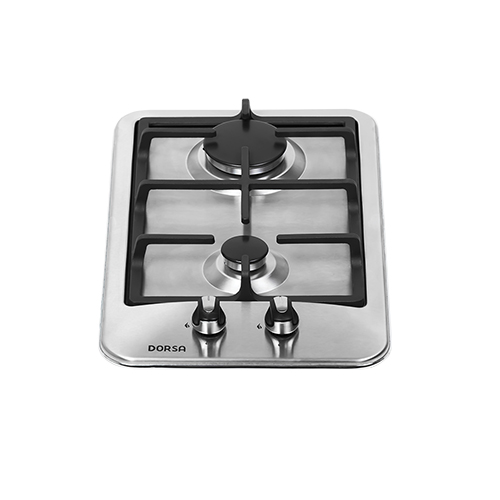 اجاق گاز صفحه ای درسا مدل تانیا 2 شعله استیل - کد 2202-2