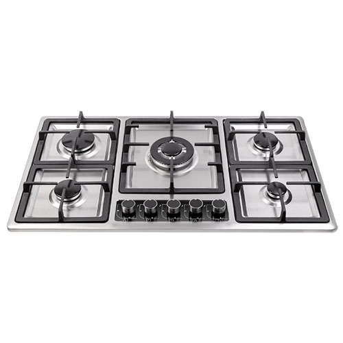 اجاق گاز صفحه ای درسا مدل دنیا 5 شعله استیل - کد 2302-5M