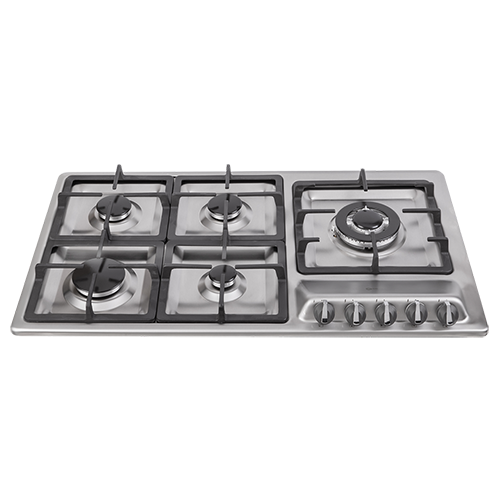 اجاق گاز صفحه ای درسا مدل رایان استیل 5 شعله - کد  2208-5R