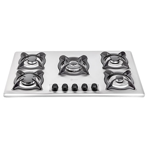 اجاق گاز صفحه ای درسا مدل مانلی 5 شعله استیل - کد 2204-5m